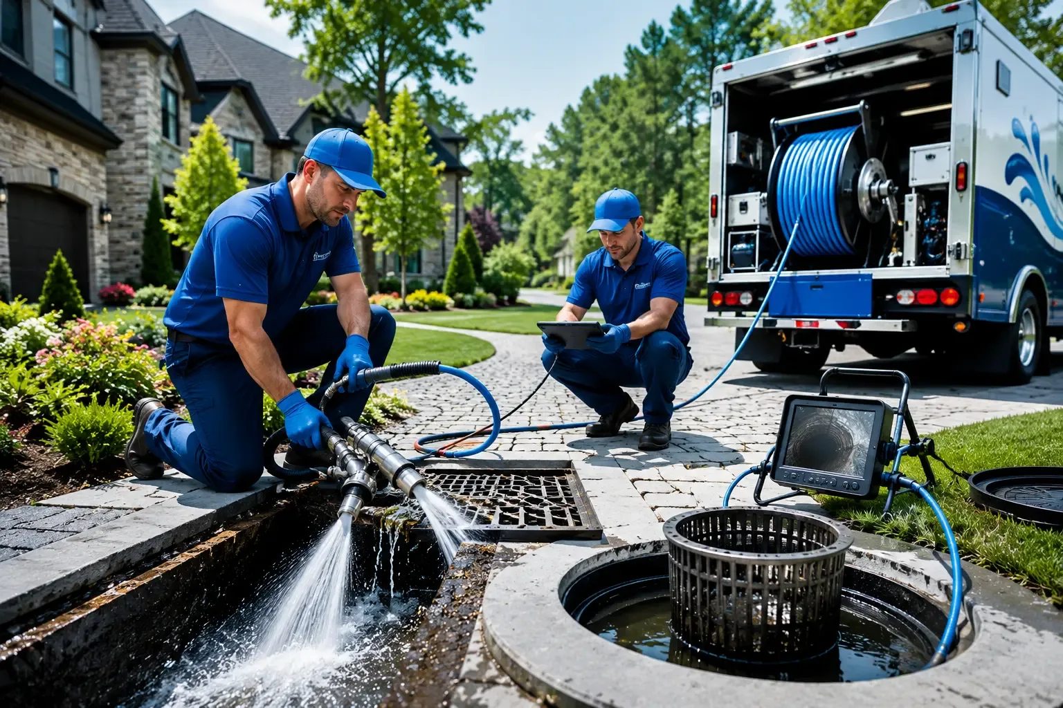 Local outdoor drain cleaning professionals in Castalia, IA